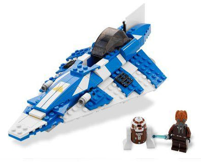 LEGO Set-Plo Koon's Jedi Starfighter-Star Wars / Star Wars Clone Wars-8093-1-Creative Brick Builders